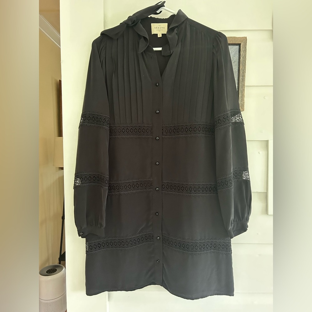Sezane Women’s Black Dress